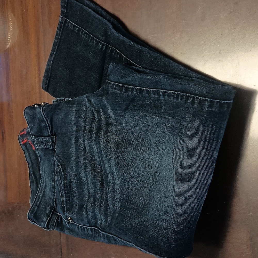 Elle Women's Dark Blue Denim Jeans. Women's Size 4